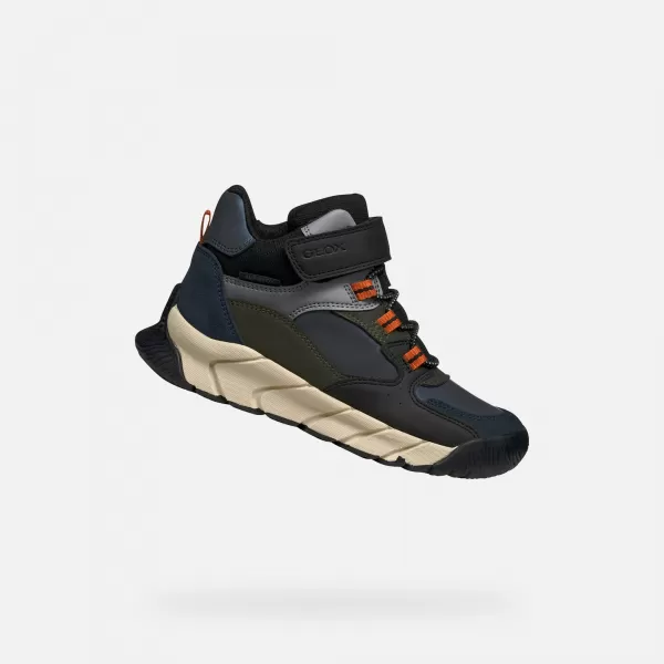  Gležnjače za dječake GEOX FLEXYPER PRO BOY B J56NBA0ME22C0033 TAMNOPLAVA 