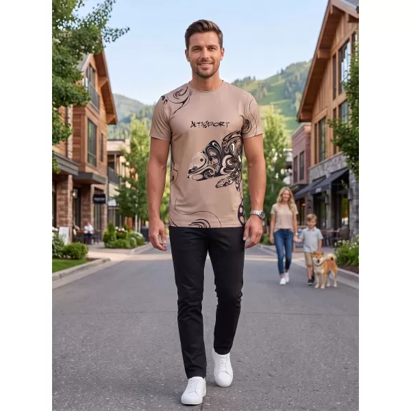  Vrhunska muška košulja za slobodno vrijeme ALTISPORT VOJ/ALM122TR06 BEŽ 