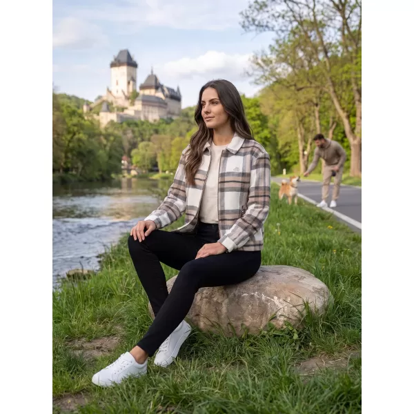  Ženski sweatshirt ALTISPORT GEALDINE BEŽ 
