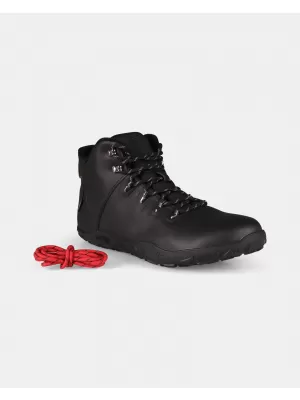 Čizme KILPI BARE LEATHER HIGH-U ZU0953KI CRNI