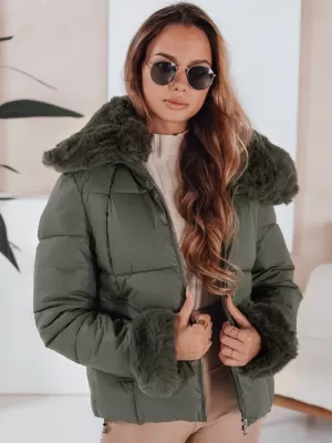 Ženska jakna DSTREET TY5068 ZELENA