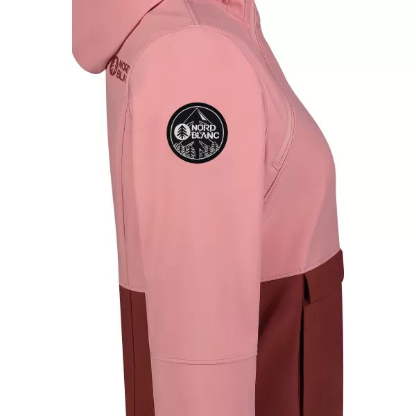  Ženski softshell anorak NORDBLANC NBWSL8275 SVIJETLORUŽIČASTA 