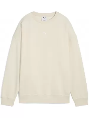 Ženska majica PUMA ESS OVERSIZED CREW FL 68540087 ALPSKI SNIJEG