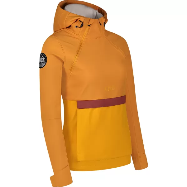  Ženski softshell anorak NORDBLANC NBWSL8275 NARANČASTA 