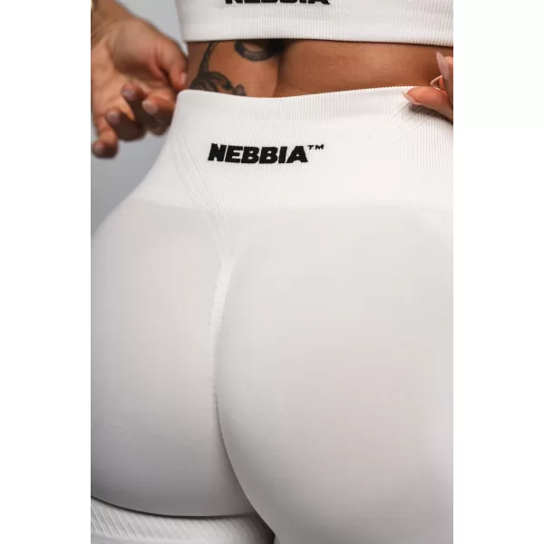  Oblikovanje bešavnih maksimalnih push-up tajica FLOW SEAMLESS 497 CREAM Nebbia 