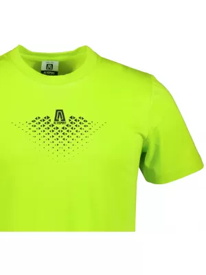 Muška pamučna majica ALTISPORT ALM148129 VAPNO