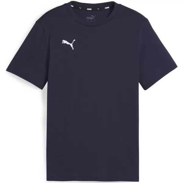 T -majica PUMA TEAMGOAL CASUALS TEE JR 658616_06 PUMA MORNARICA/PUMA BIJELA 