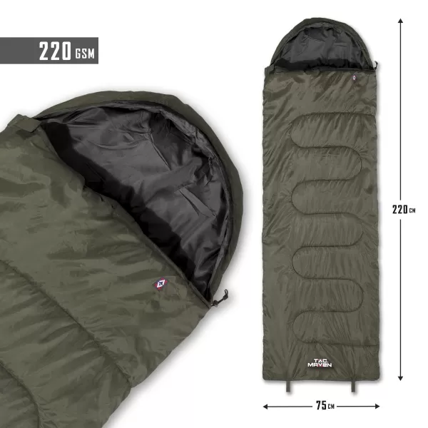 Vreća za spavanje PENTAGON SENTINEL SLEEPING BAG 220GR/M² D19001 SMEĐE SIVA 