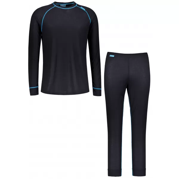  Muški termo set ALTISPORT GAIN CRNO/PLAVO 