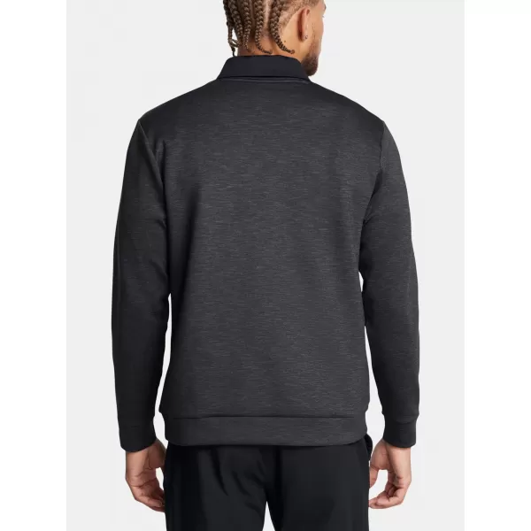  Muški sweatshirt UNDER ARMOUR UA DRIVE MIDLAYER CREW 1387122-001 CRNA 