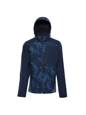 Muška softshell jakna ALPINE PRO HOOR TAMNOPLAVA