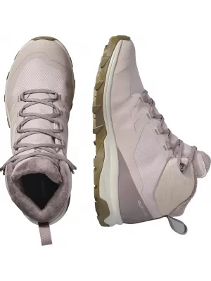 Ženske cipele SALOMON OUTSNAP WATERPROOF W ETHEREA/ŽELJEZO/KOJOT SMEĐA