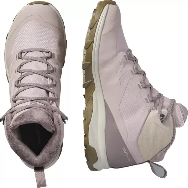  Ženske cipele SALOMON OUTSNAP WATERPROOF W ETHEREA/ŽELJEZO/KOJOT SMEĐA 
