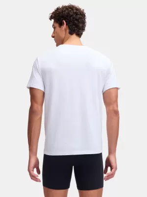 Muška majica kratkih rukava UNDER ARMOUR M UA PERF COTTON CREW NECK-2PK 6007621-100 BIJELA