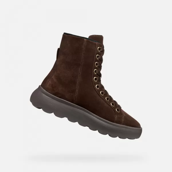  Ženske cipele GEOX SPHERICA EC4.1 G009293 TAMNO SMEĐA 
