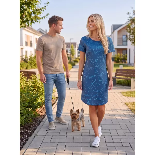  Ženska produžena premium majica ALTISPORT VOJ/ALW084SAT02 PLAVA 