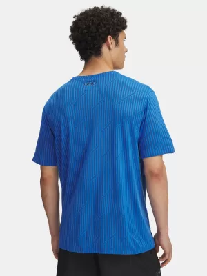 Muška majica kratkih rukava UNDER ARMOUR UA TECH VENT JACQUARD PLAVA
