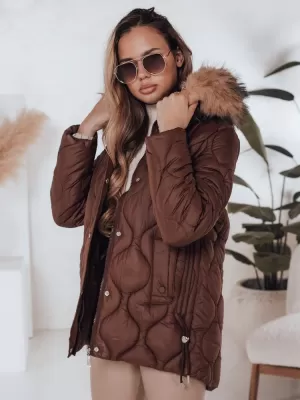 Ženska jakna DSTREET TY5013 SMEĐI
