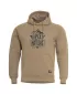 Majica PENTAGON PHAETON HOOD SWEATER APEX OF NATURE K09021 TAN SMEĐA
