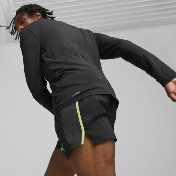  Sportska majica PUMA RUN CLOUDSPUN 1/4 ZIP 52499201 PUMA CRNA 