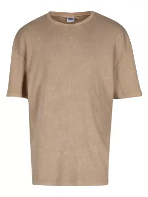 Muška majica kratkih rukava URBAN CLASSICS TB7346 UNION BEŽ