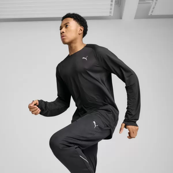  Košulja PUMA M RUN CLOUDPUN LONG SLEEVE 52662801 PUMA CRNA 