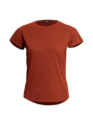Ženska majica kratkih rukava PENTAGON WHISPER WOMENS TEE BLANK OFF K09044 KESTENJASTO CRVENA