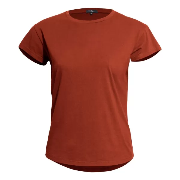  Ženska majica kratkih rukava PENTAGON WHISPER WOMENS TEE BLANK OFF K09044 KESTENJASTO CRVENA 