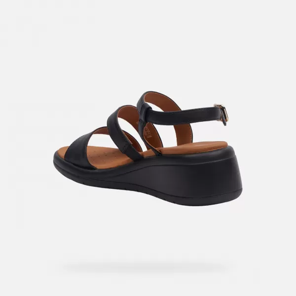  Ženske sandale GEOX MELICONIA G000972 CRNA 