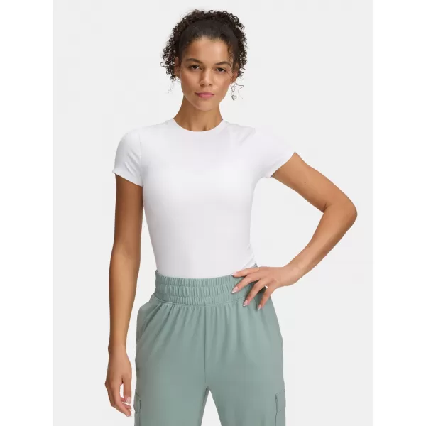  Ženska majica kratkih rukava UNDER ARMOUR MERIDIAN CORE SS 6000341-100 BIJELA 