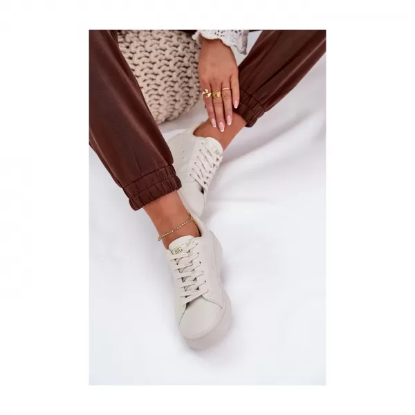  Ženske tenisice BIG STAR NN274578 BEŽ Big Star Shoes 