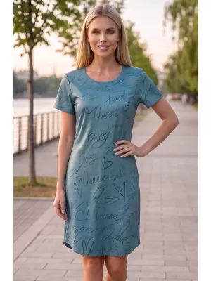 Ženska produžena premium majica ALTISPORT VOJ/ALW084SAT02 ZELENA