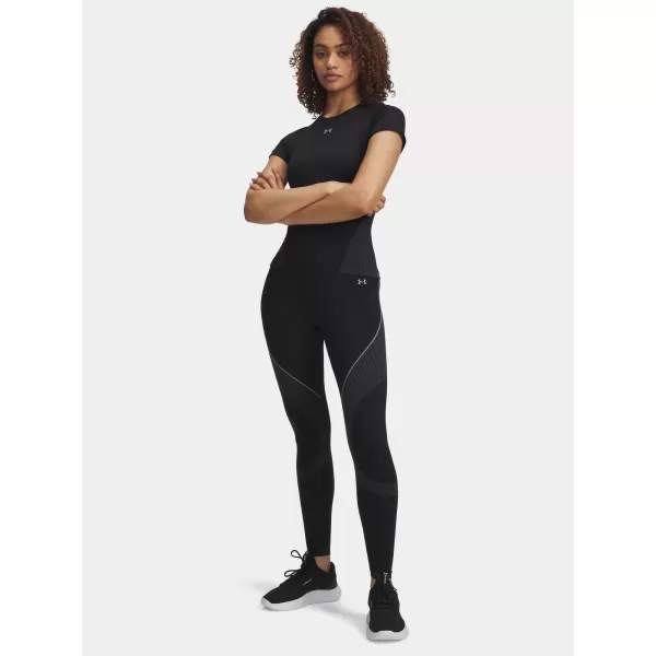  Ženske tajice UNDER ARMOUR UA VANISH SEAMLESS LEGGING 6000646-001 CRNA 