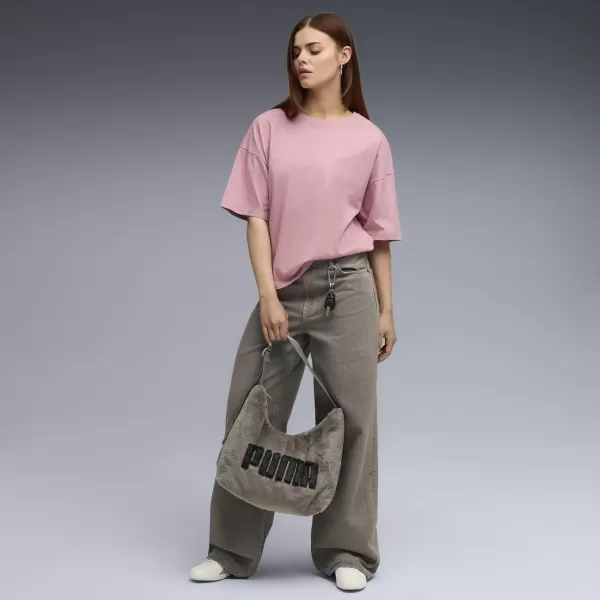  Ženska majica kratkih rukava PUMA HER OVERSIZED TEE 68814865 STALOŽENO RUŽIČASTO 