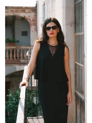 Haljina STYLOVE S422 CRNA