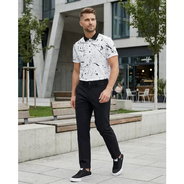  Muške hlače ALTISPORT ATS TROUSER CLASSIC-FIT CRNA 