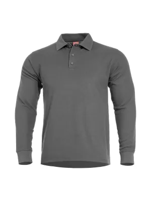 majica PENTAGON ANIKETOS LONG POLO K09013 VUK/SIVI