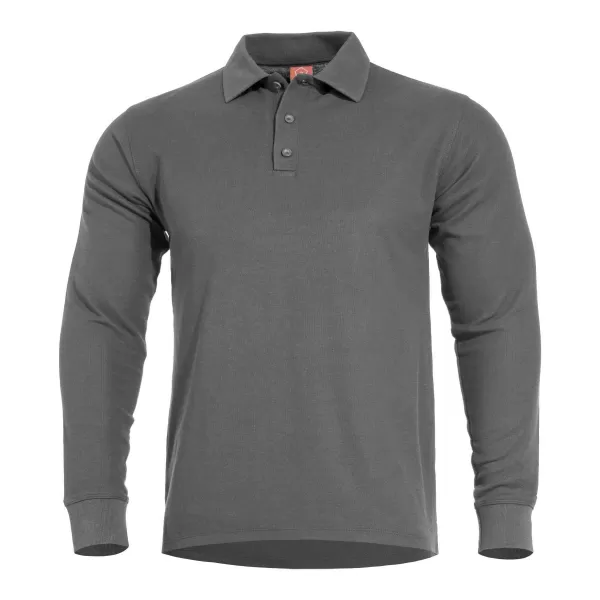  majica PENTAGON ANIKETOS LONG POLO K09013 VUK/SIVI 