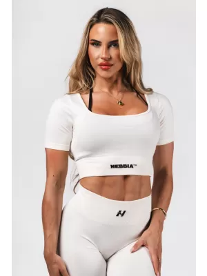 Bešavni top za oblikovanje FLOW SEAMLESS 499 CREAM Nebbia