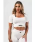 Bešavni top za oblikovanje FLOW SEAMLESS 499 CREAM Nebbia