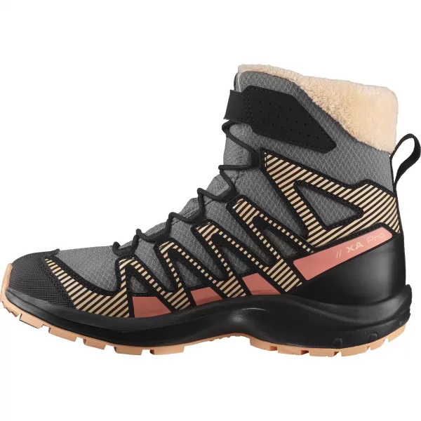  Dječje cipele SALOMON XA PRO V8 WINTER WATERPROOF J KOSITAR/CRNA/BRESKVA DLAČICA 