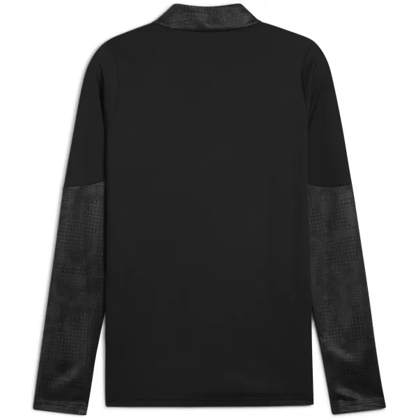  Muška dukserica PUMA TEAMCUP TRAINING 1/4 ZIP TOP 659164_03 PUMA CRNO/PUMA SREBRO 