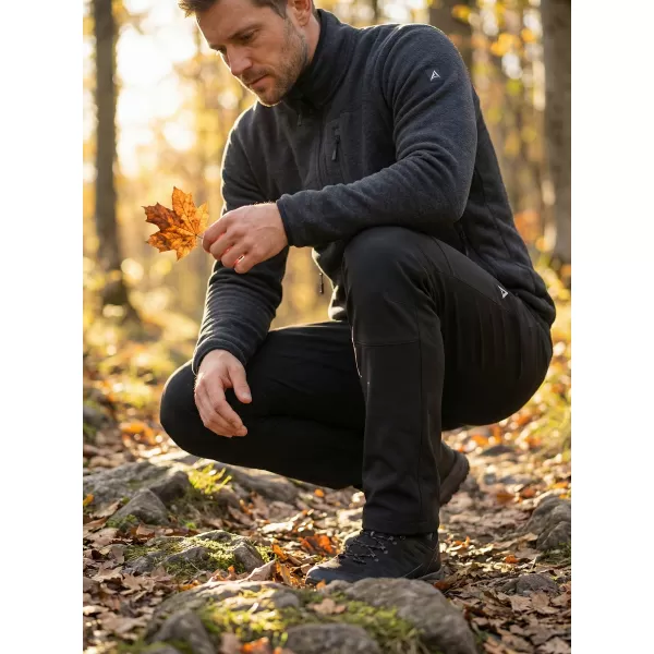  Muške softshell hlače ALTISPORT CORRON CRNA 