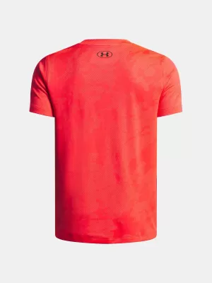 Majica za dječake UNDER ARMOUR UA TECH VENT JCQRD SS 1390019-713 CRVENA