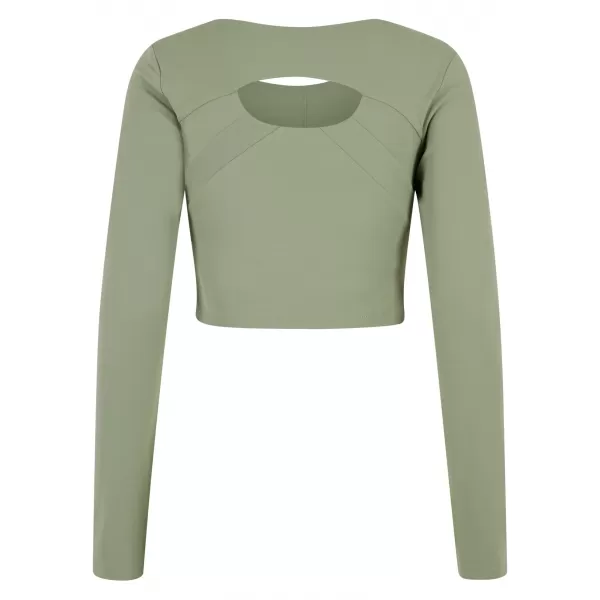  Ženska majica kratkih rukava URBAN CLASSICS TB7807 MATCHA ZELENA 