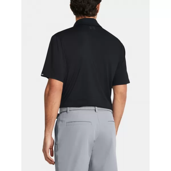  Muška majica kratkih rukava UNDER ARMOUR UA T2G POLO LB 1383255-001 CRNA 