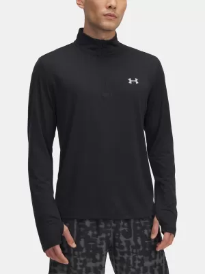 Muška majica kratkih rukava UNDER ARMOUR UA LAUNCH 1/4 ZIP 6005542-001 CRNA