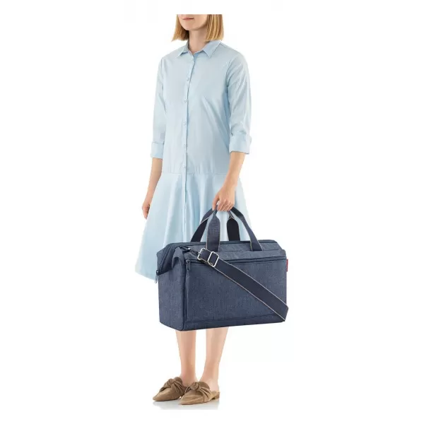  torba REISENTHEL ALLROUNDER S POCKET RIBLJA KOST TAMNOPLAVA 