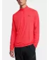 Muška majica kratkih rukava UNDER ARMOUR UA TECH TEXTURED 1/2 ZIP CRVENA
