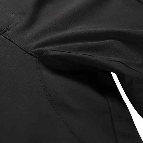  Muške softshell hlače ALPINE PRO CORB MPAF672 CRNA 